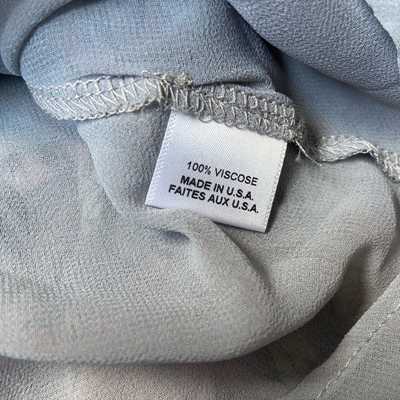 🎉HP🎉NWT MISA Los Angeles Floral Chiffon Marion Tiered Ruffle Mini Skirt Size S - Picture 9 of 9